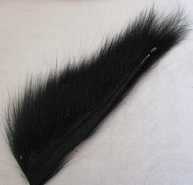 1/2 bucktail lg  black 
